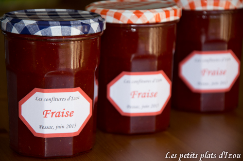 Confiture de fraises